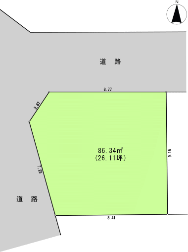 海老名市杉久保南１丁目図面